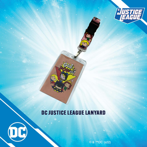 DC: Justice League "Girls Power" Lanyard