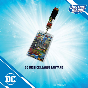 DC: Justice League Comic Lanyard