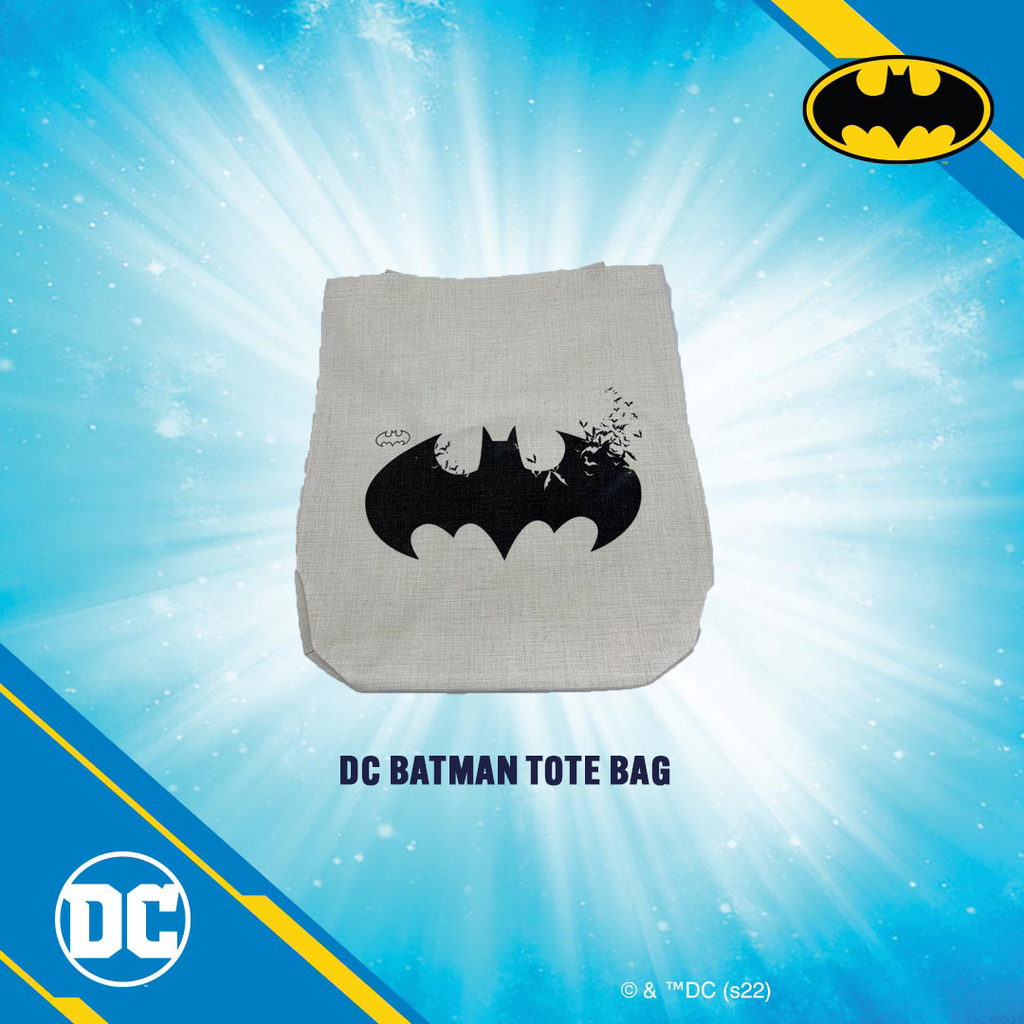 DC: Batman Linen Tote Bag (Bats)
