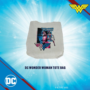 DC: Wonder Woman Linen "Truth, Compassion, Strength" Totebag