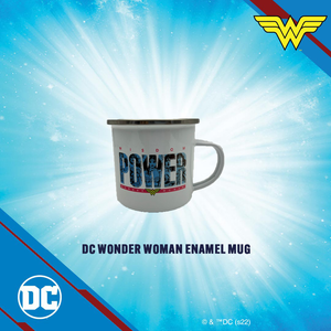 DC: Wonder Woman "POWER" Enamel Mug