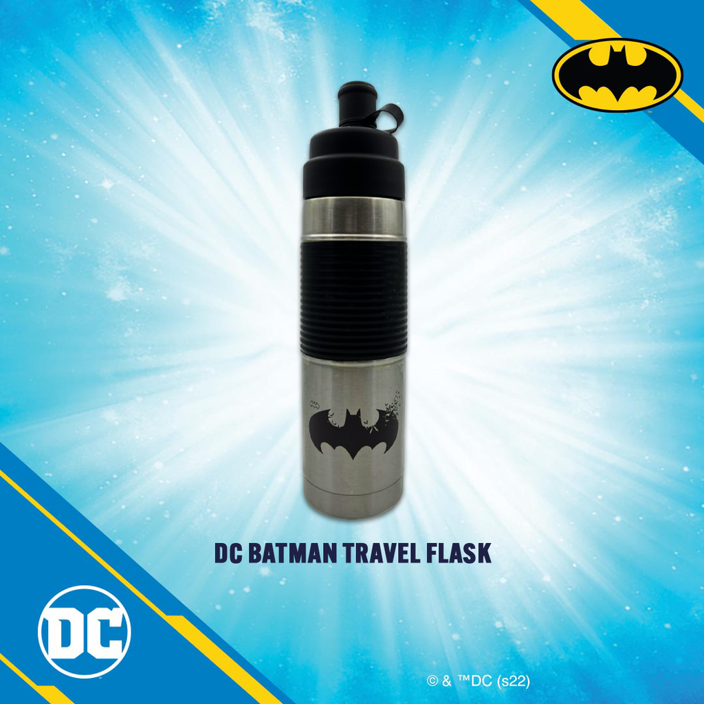 DC: Batman Travel Flask (Bats)
