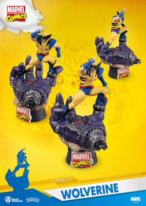 Beast Kingdom: Diorama Stage-021-MARVEL COMICS-Wolverine