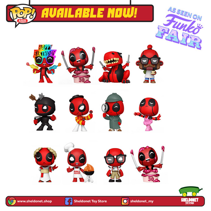 [IN-STOCK] Mystery Minis: Deadpool 30th Anniversary