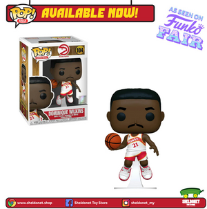 [IN-STOCK] Pop! NBA: Legends - Dominique Wilkins (Atlanta Hawks) - Sheldonet Toy Store