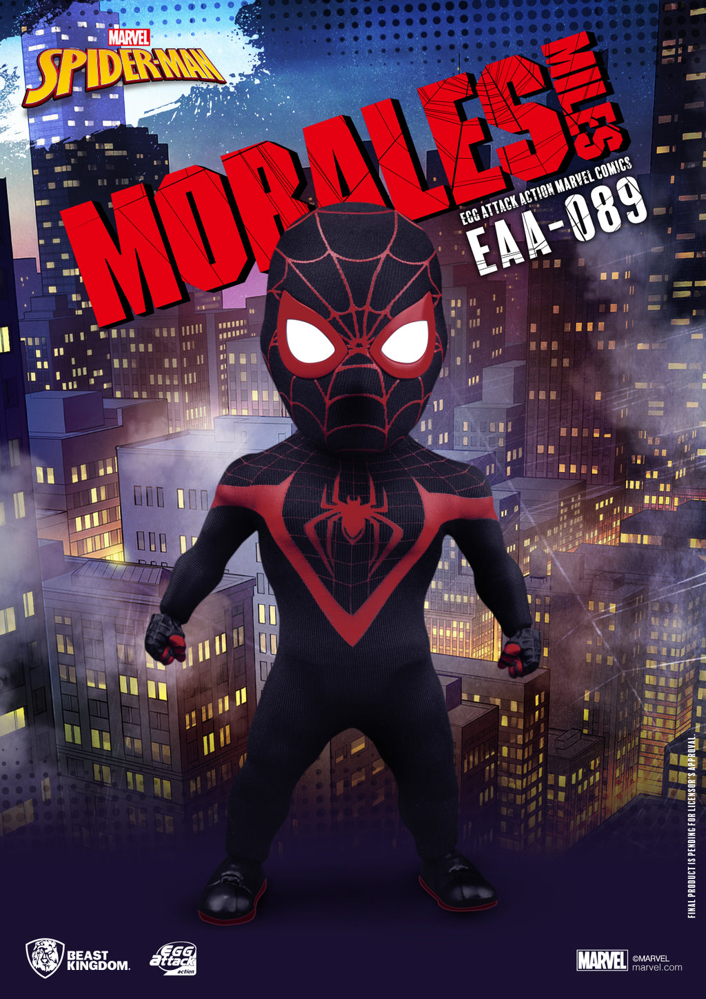 Beast Kingdom: EAA-089 Spider-Man Miles Morales (Marvel Comics)
