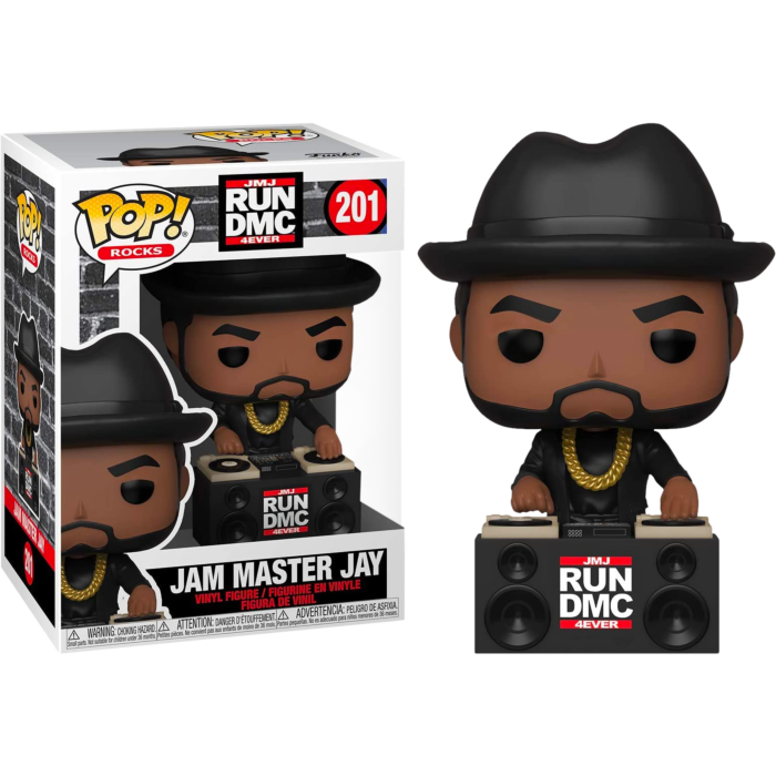 Pop! Rocks: Run DMC - Jam Master Jay - Sheldonet Toy Store