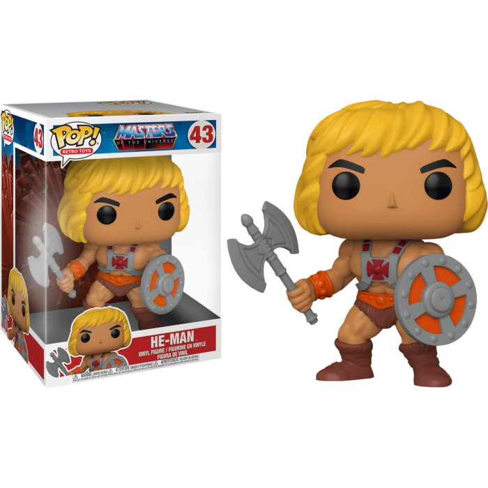 Pop! Vinyl: Masters Of The Universe - He-Man 10" Inch - Sheldonet Toy Store