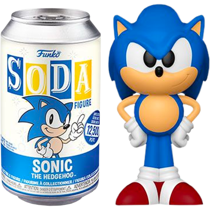 Vinyl Soda: Sonic The Hedgehog - Sonic - Sheldonet Toy Store