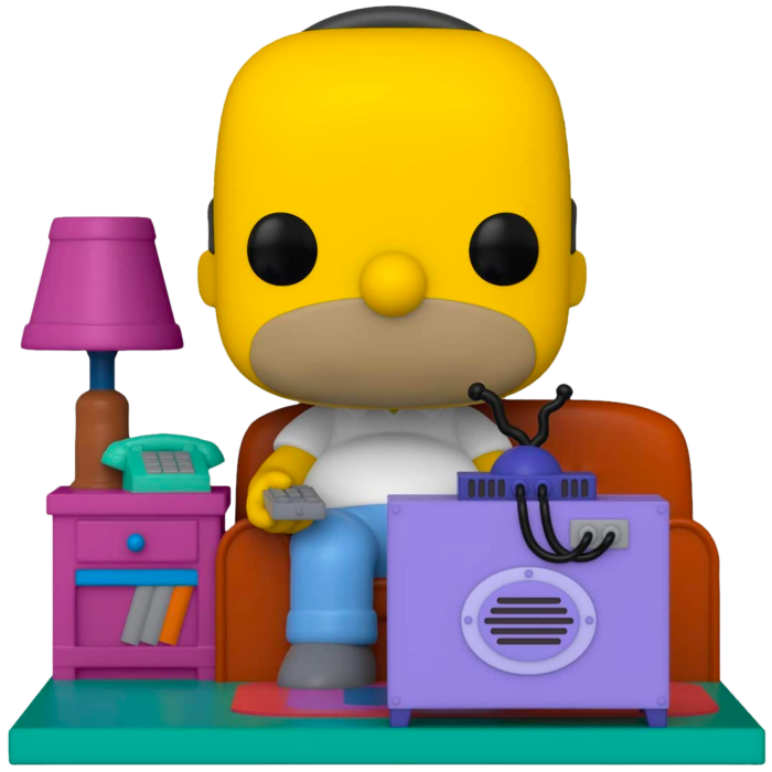 Pop! Deluxe: The Simpsons - Homer Watching TV - Sheldonet Toy Store