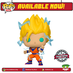 Pop! Animation: Dragon Ball Z - Super Saiyan 2 Goku [Exclusive] - Sheldonet Toy Store