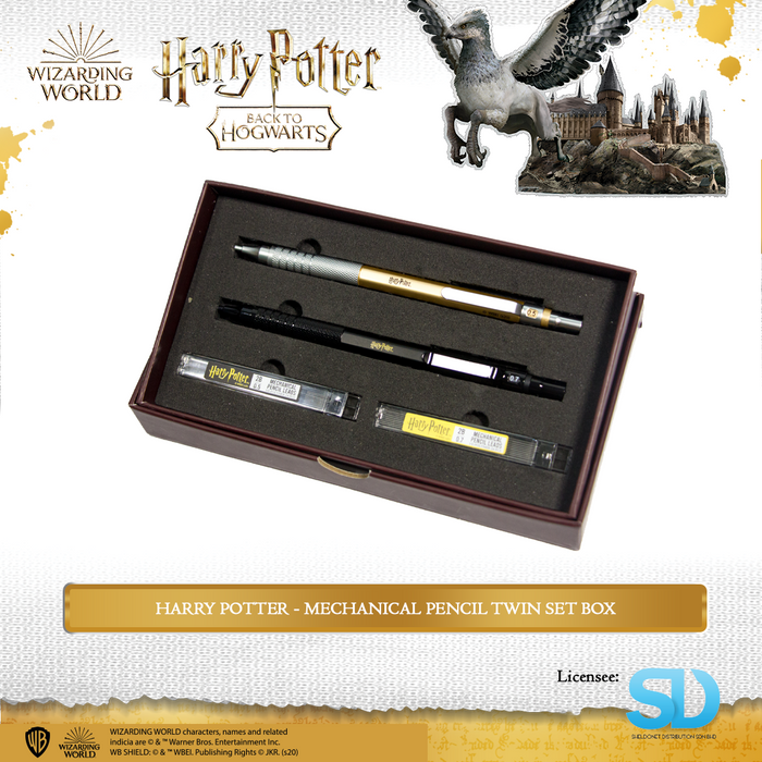 Wizarding World: Harry Potter Mechanical Pencil Set of 2 with Gift Box Packaging