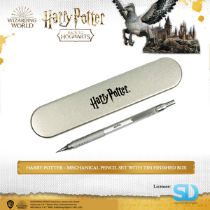 Wizarding World: Harry Potter Mechanical Pencil Set with Tin Finished Box - Sheldonet Toy Store