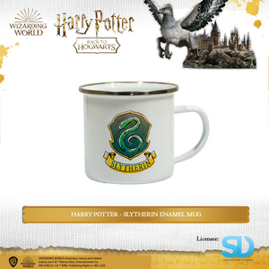 Wizarding World: Harry Potter - Hogwarts Houses Logo Enamel Mug - Sheldonet Toy Store