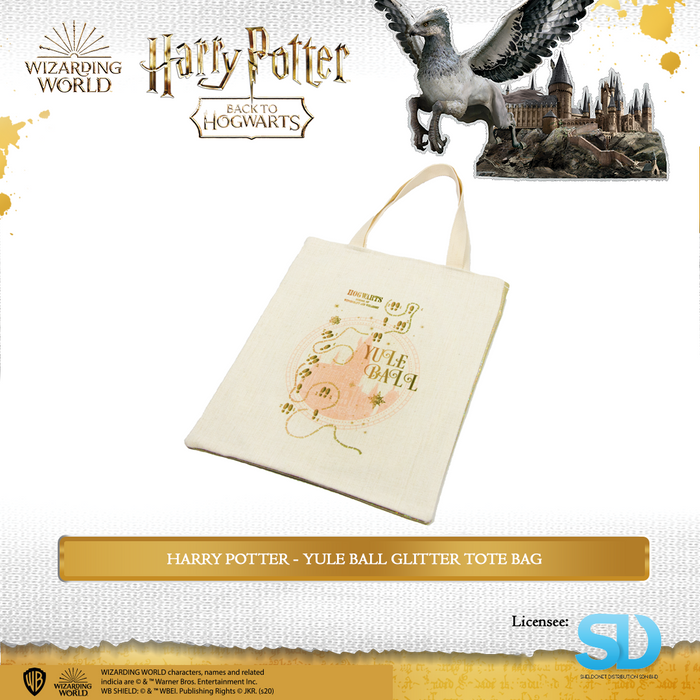 Wizarding World: Harry Potter Yule Ball Glitter Tote Bag
