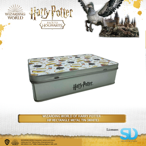Wizarding World Of Harry Potter - Harry Potter Rectangle Metal Tin (White)