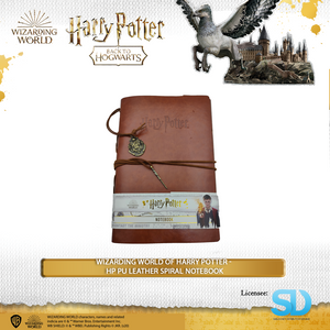 Wizarding World Of Harry Potter - Harry Potter Pu Leather Spiral Notebook
