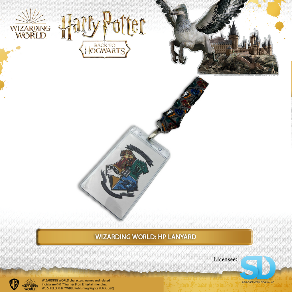 Wizarding World: Harry Potter Hogwarts Logo Lanyard