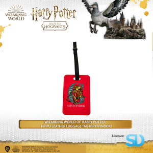 Wizarding World Of Harry Potter - Harry Potter Pu Leather Luggage Tag (Gryffindor)