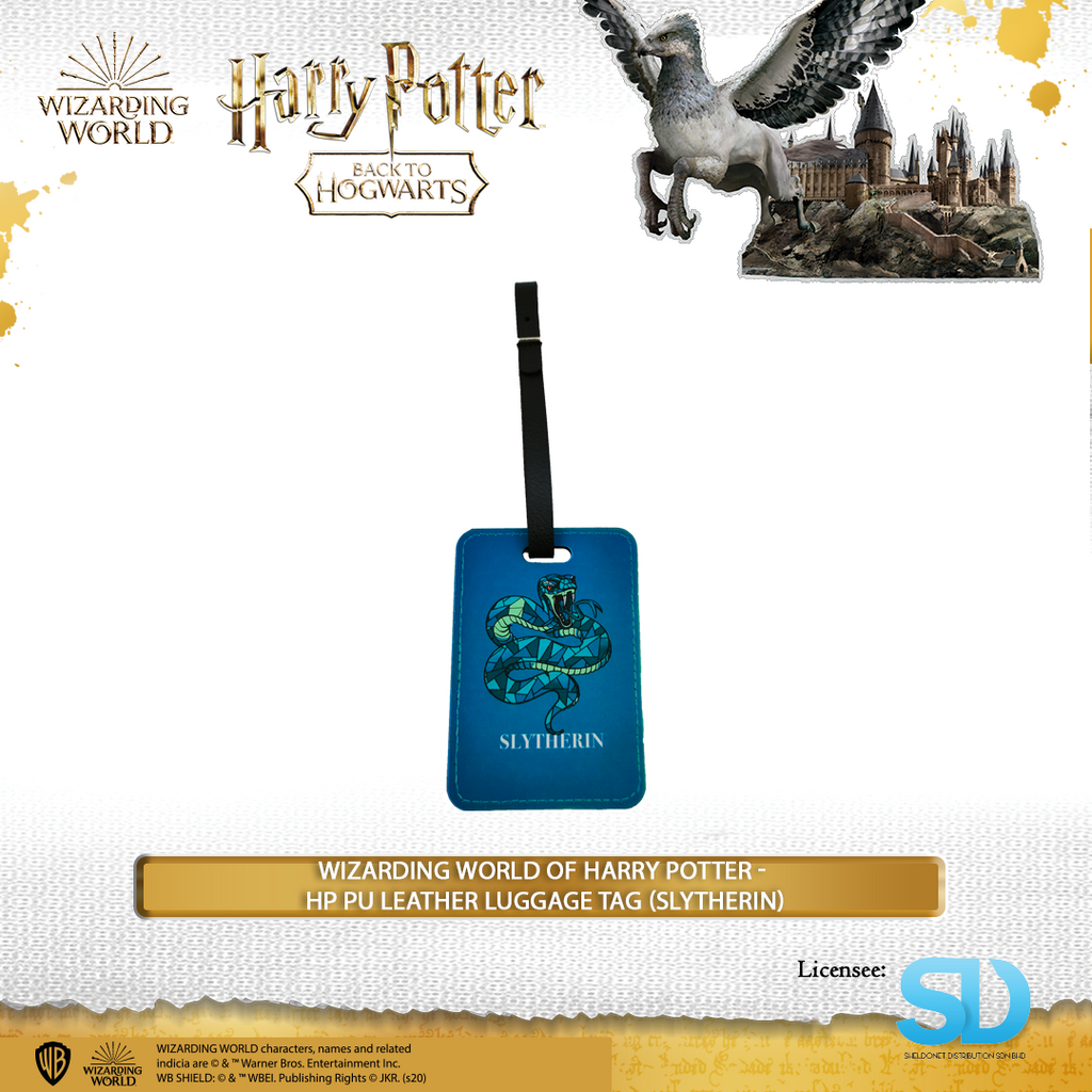 Wizarding World Of Harry Potter - Harry Potter Pu Leather Luggage Tag (Slytherin)