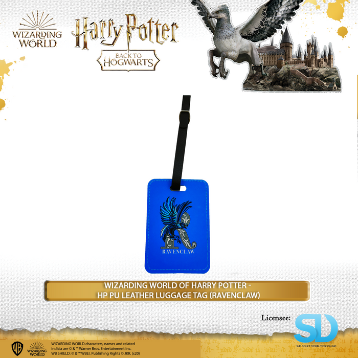 Wizarding World Of Harry Potter - Harry Potter Pu Leather Luggage Tag (Ravenclaw)