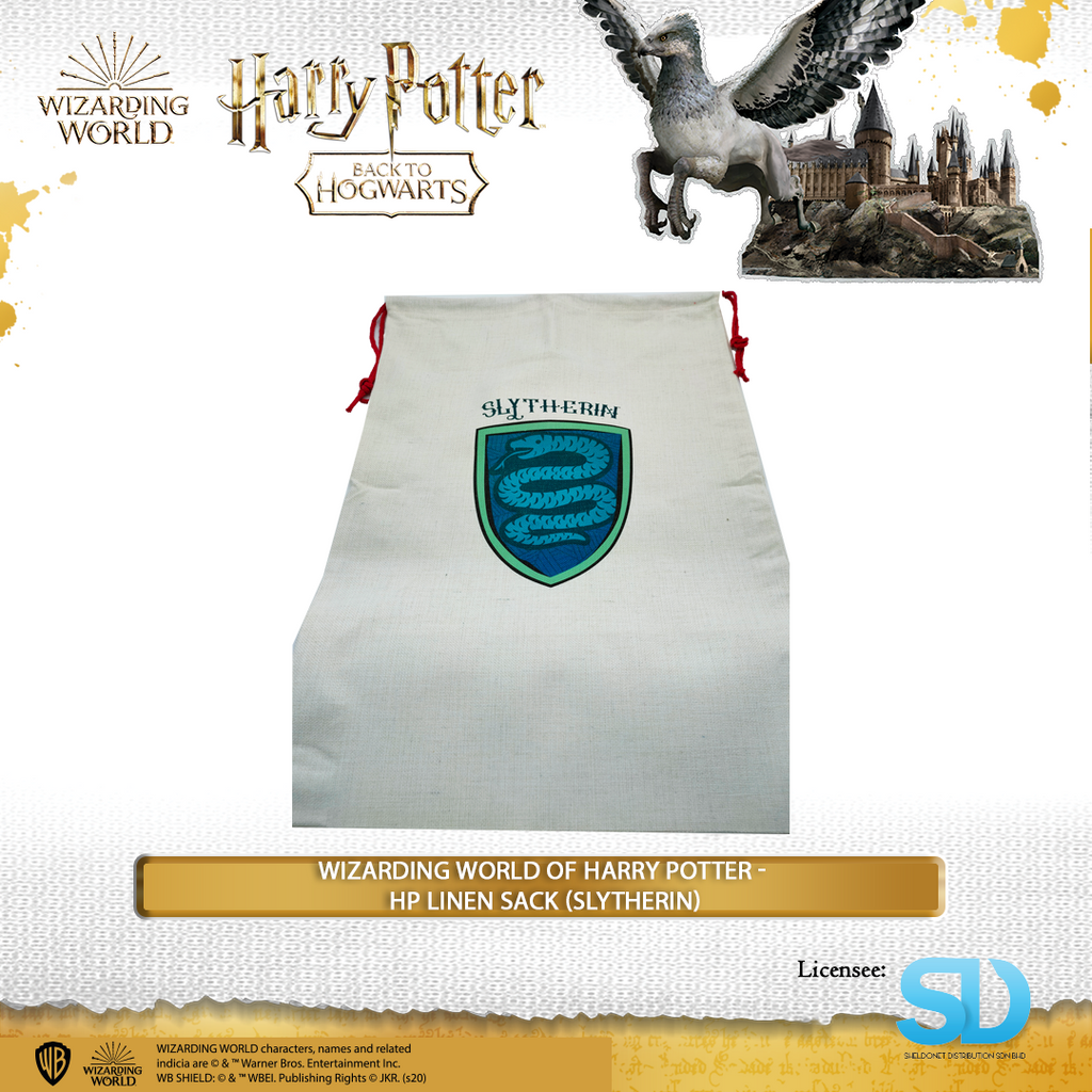 Wizarding World Of Harry Potter - Harry Potter Linen Sack (Slytherin)