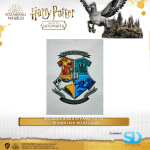 Wizarding World Of Harry Potter - Harry Potter Linen Sack (House Logo)