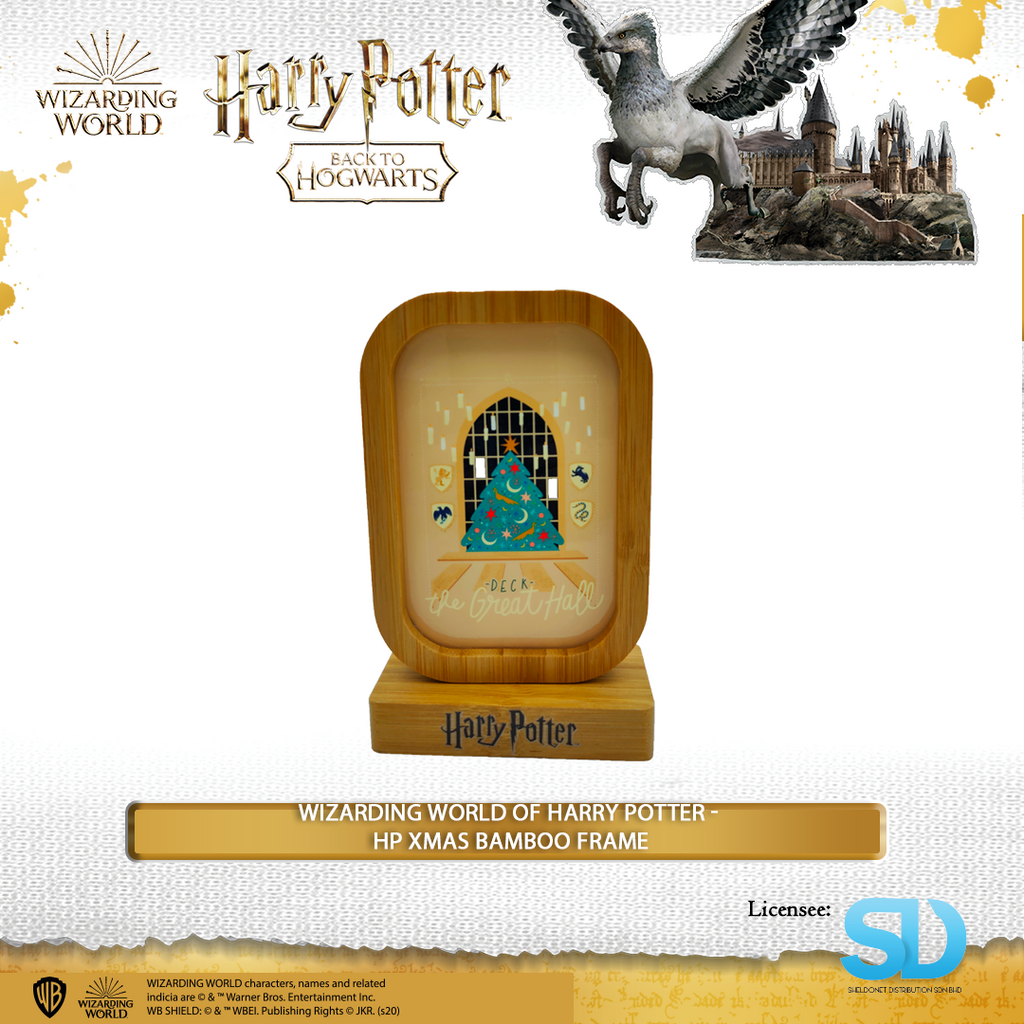 Wizarding World Of Harry Potter - Harry Potter Xmas Bamboo Frame