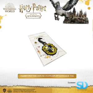Harry Potter House HUFFLEPUFF Luggage Tag - Sheldonet Toy Store