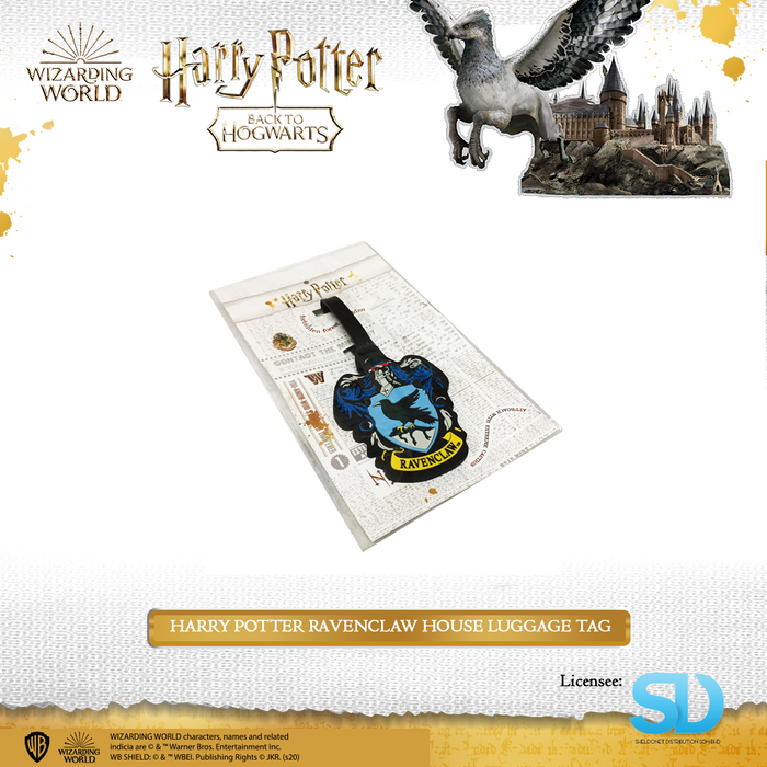 Harry Potter RAVENCLAW House Luggage Tag