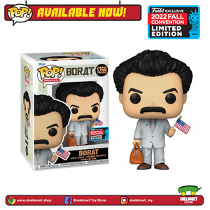 Pop! Movies: Borat - Borat with Flag [Fall Convention Exclusive 2022]