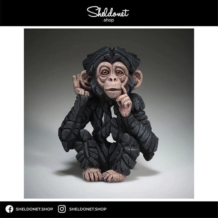 Enesco: Edge Sculpture - Baby Chimp Figure