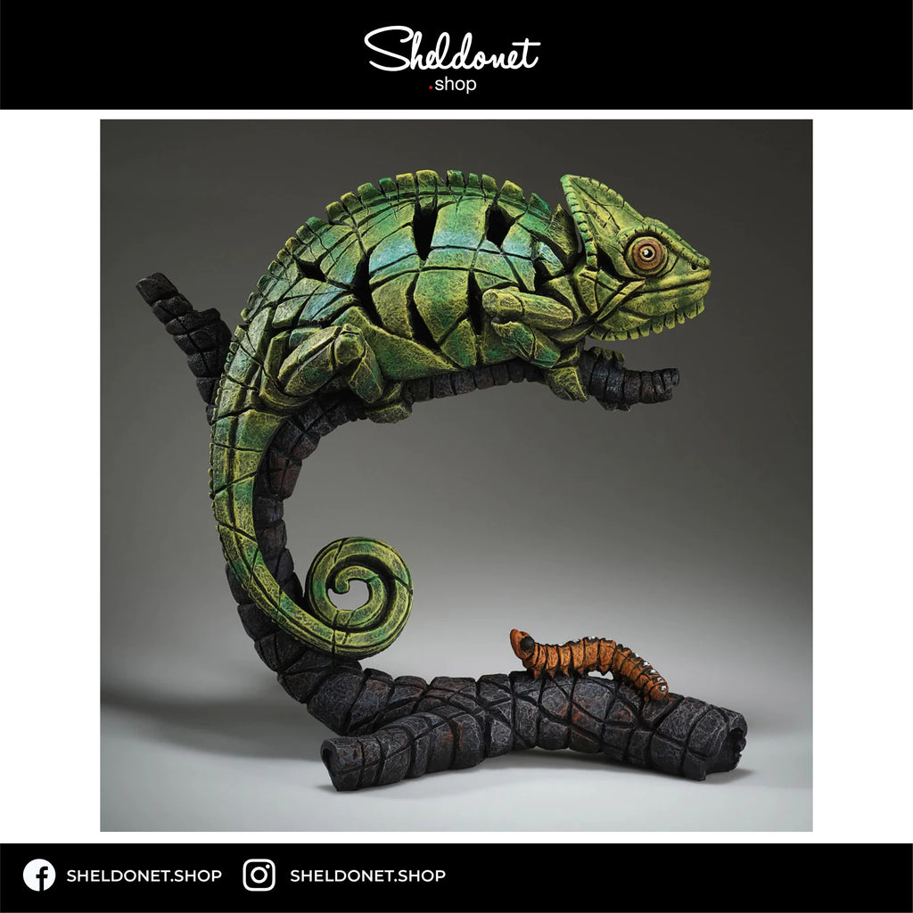 Enesco: Edge Sculpture - Chameleon Figure
