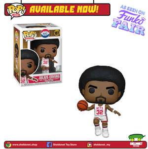 [IN-STOCK] Pop! NBA: Julius Erving (Brooklyn Nets) - Sheldonet Toy Store