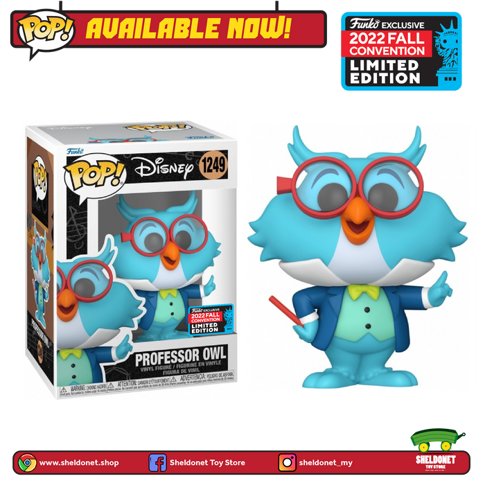 Pop! Disney: Professor Owl [Fall Convention Exclusive 2022]
