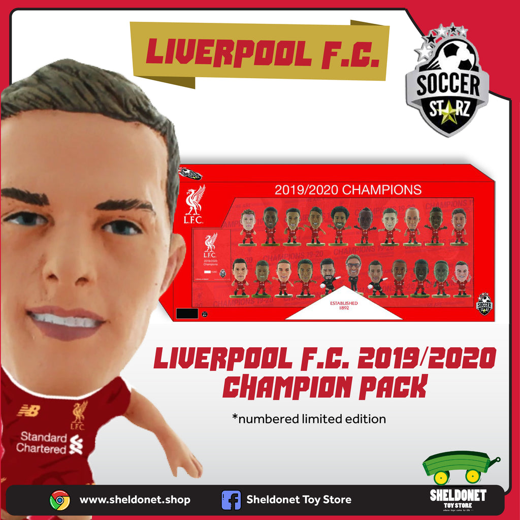 [IN STOCK] Limited Edition Liverpool 2019/2020 League Winners Team Pack! - Sheldonet Toy Store