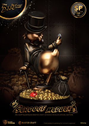 Beast Kingdom: MC-032SP Ducktales Master Craft Scrooge McDuck Special Edition