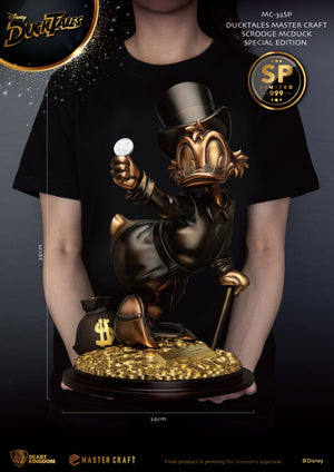Beast Kingdom: MC-032SP Ducktales Master Craft Scrooge McDuck Special Edition