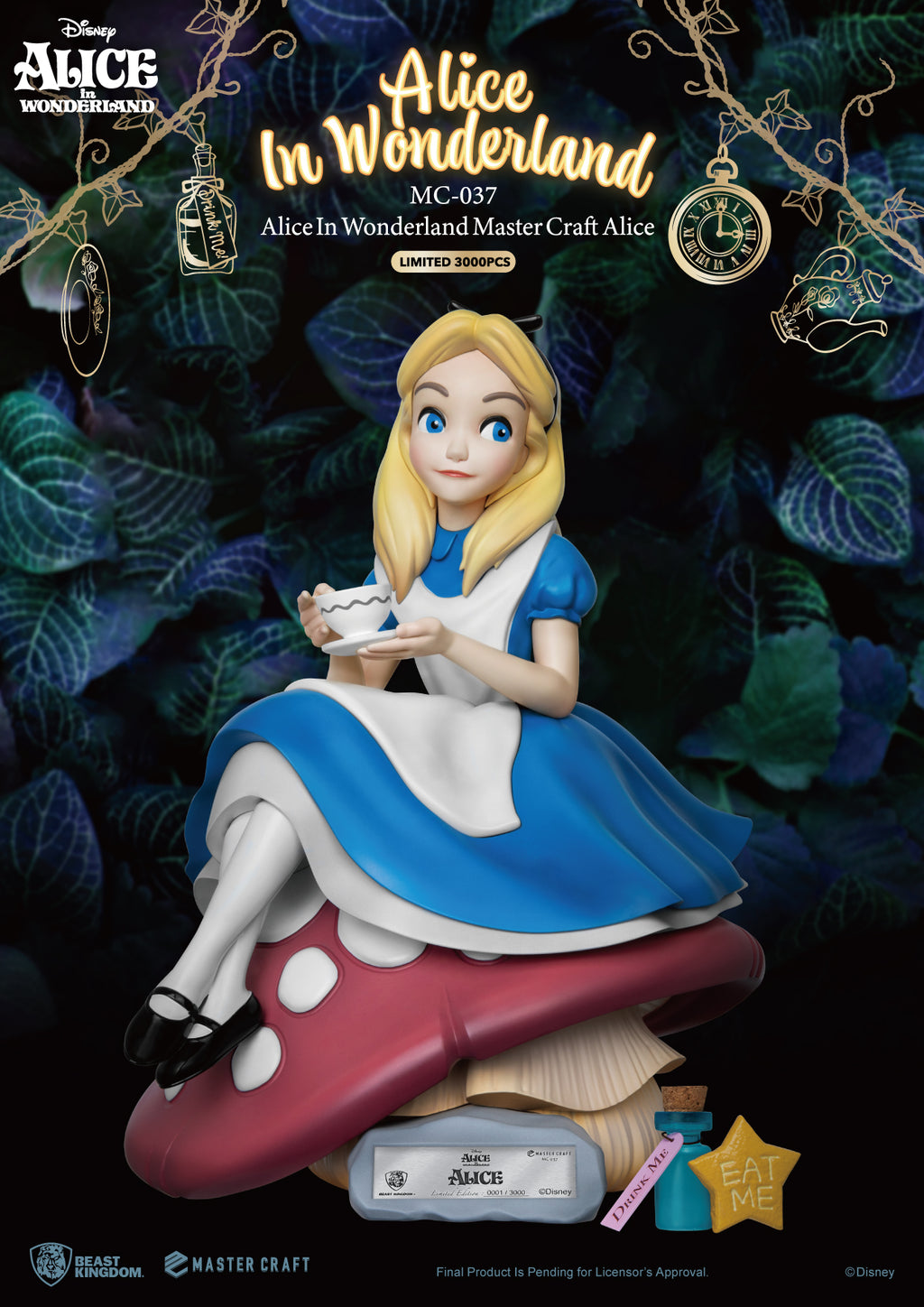 Beast Kingdom: MC-037 Alice In Wonderland Master Craft Alice