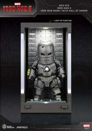 Beast Kingdom: MEA-015 Iron Man 3 /Iron Man Mark I with Hall of Armor