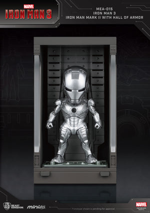 Beast Kingdom: MEA-015 Iron Man 3 /Iron Man Mark II with Hall of Armor
