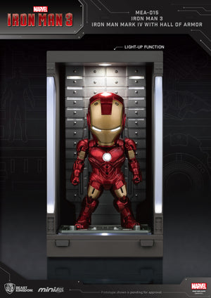 Beast Kingdom: MEA-015 Iron Man 3 /Iron Man Mark IV with Hall of Armor