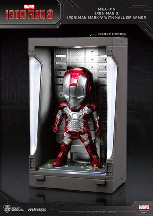 Beast Kingdom: MEA-015 Iron Man 3 /Iron Man Mark V with Hall of Armor