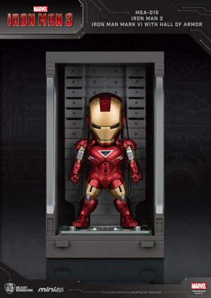 Beast Kingdom: MEA-015 Iron Man 3 /Iron Man Mark VI with Hall of Armor