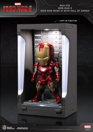 Beast Kingdom: MEA-015 Iron Man 3 /Iron Man Mark VI with Hall of Armor