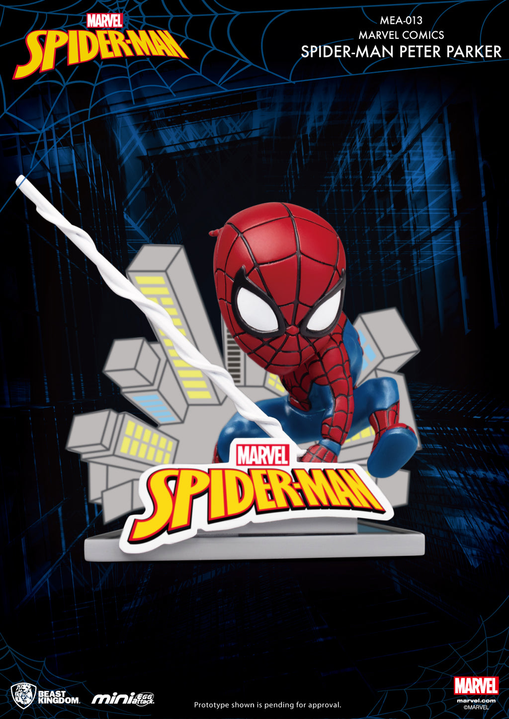 Beast Kingdom: MEA-013 MARVEL COMIC Spider-Man Peter Parker (CB)