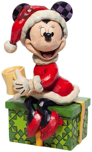 Enesco: Disney Traditions: Minnie Mouse with Hot Chocolate - Sheldonet Toy Store