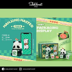 52TOYS: Panda Roll - Mahjong Master