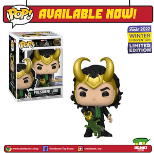 Pop! Marvel: Loki - President Loki (Wintercon Convention Exclusive 2022)