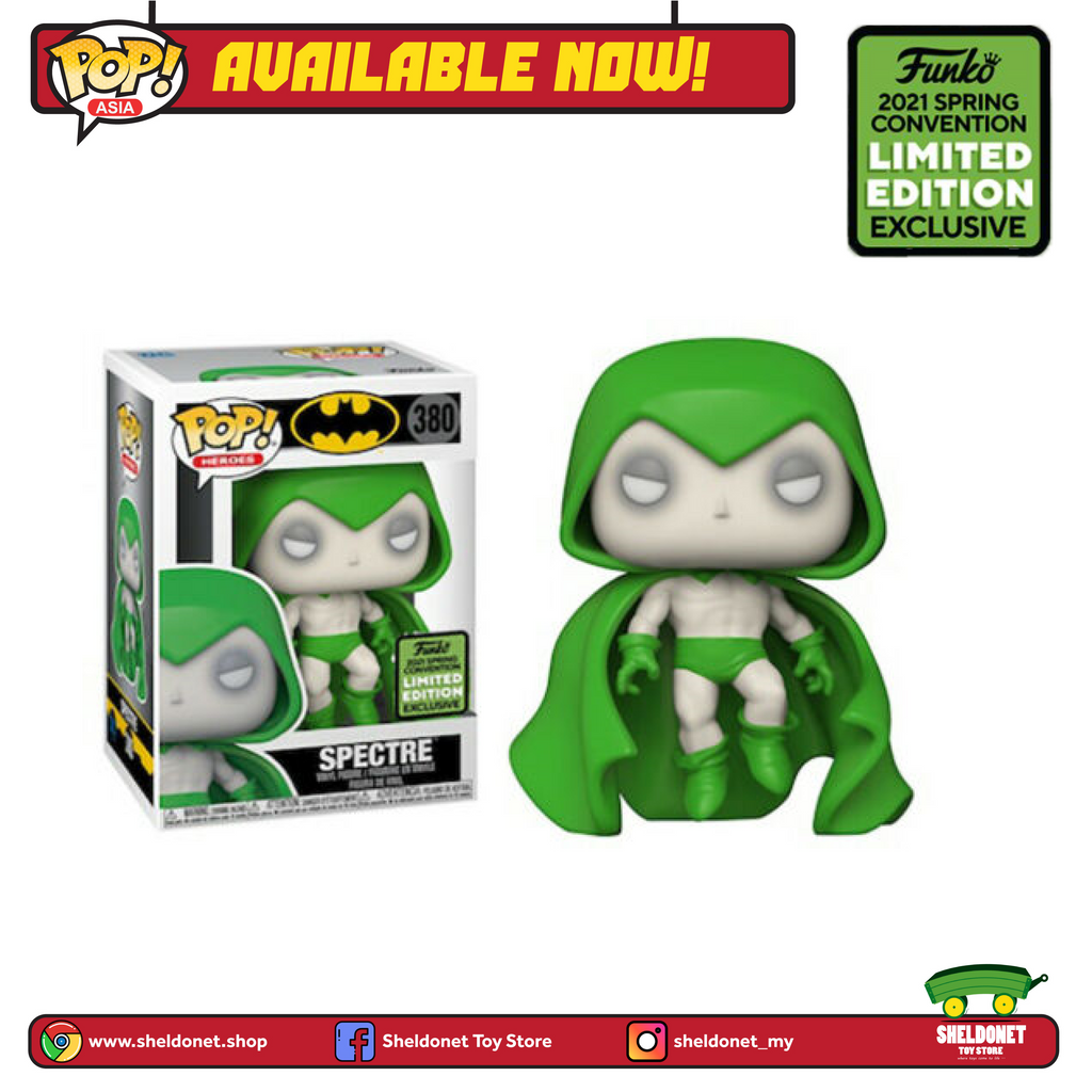 [IN-STOCK] Pop! Heroes: DC Superheroes - Spectre [Spring Convention Exclusive 2021] - Sheldonet Toy Store